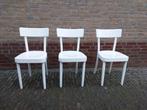 Hout horeca bar stoelen wit Dutch Design Eros made Holland 3, Ophalen
