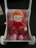 Base Toys Houten Poppenwagen, Kinderen en Baby's, Ophalen, Zo goed als nieuw, Duw- of Trekspeelgoed