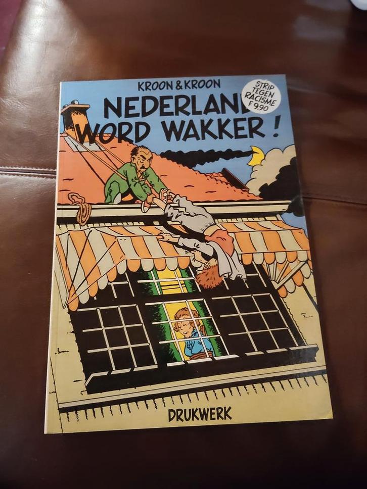 Kroon & Kroon - Nederland Word Wakker! Strip, Boeken, Stripboeken, Gelezen, Eén stripboek, Ophalen