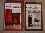 Wat is Antiek deel 1 en 2., Antiek en Kunst, Ophalen of Verzenden