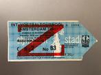 Ticket Ajax - Int. Voetbaltournooi 708 (1988), Verzenden, Gebruikt, Ajax, Overige typen