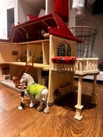 Schleich Paardenherenhuis - Compleet!, Ophalen of Verzenden, Zo goed als nieuw, Poppenhuis