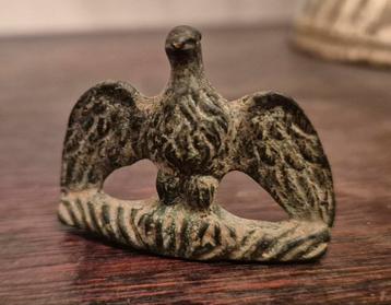 Romeins bronzen adelaar bodemvondst beschikbaar voor biedingen