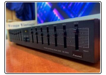 SANSUI SE-1000 STEREO GRAPHIC EQUALIZER beschikbaar voor biedingen