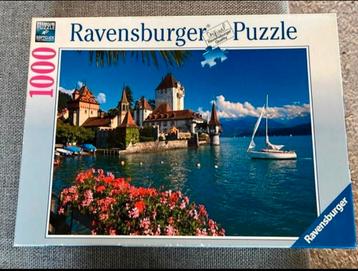 Ravensburger puzzel aan het meer thun - Bern - 1000 st beschikbaar voor biedingen