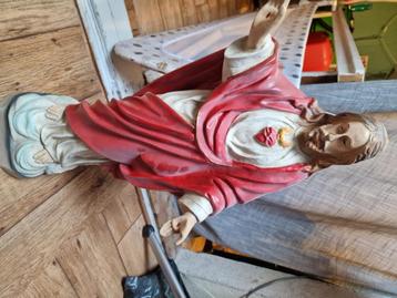 Antieke Jezus beeld  beschikbaar voor biedingen