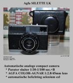 Agfa SILETTE LK Sensor, analoge kleinbeekd camera, Ophalen of Verzenden, Zo goed als nieuw, Compact, Overige Merken