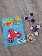 3 Fidget spinners met boekje, Ophalen of Verzenden, Zo goed als nieuw