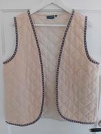 Gilet katoen creme/beige met leuke bies, Twoday, Ophalen of Verzenden, Zo goed als nieuw, Beige