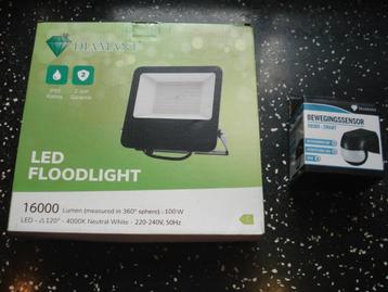 Buitenverlichting LED Floodlight 16000 Lumen beschikbaar voor biedingen