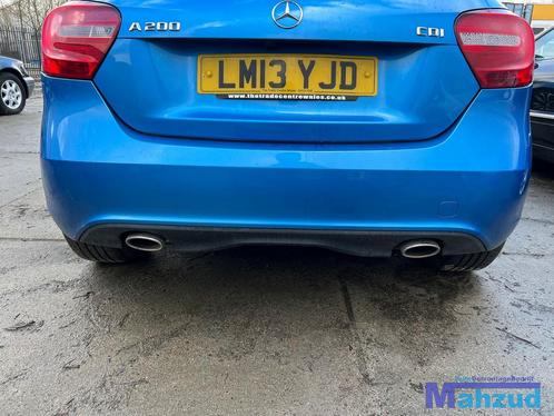 MERCEDES A KLASSE W176 blauw 162 achterbumper 2012-2018, Auto-onderdelen, Carrosserie en Plaatwerk, Bumper, Mercedes-Benz, Achter