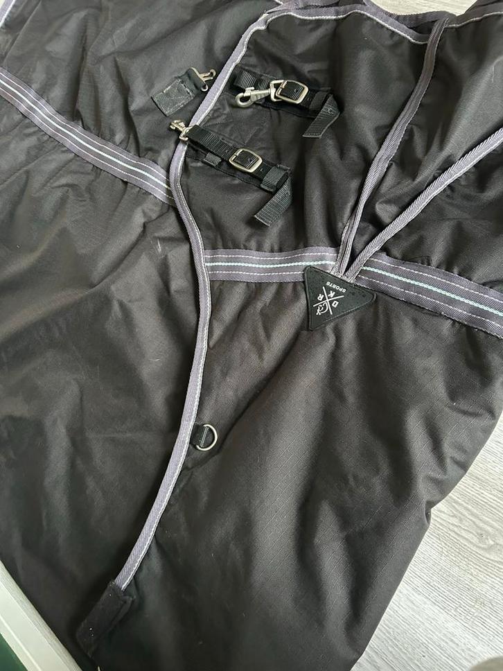 DKR regendeken 165/215  0 gram (fleece voering), Dieren en Toebehoren, Paarden en Pony's | Dekens en Dekjes, Gebruikt, Deken, Ophalen of Verzenden