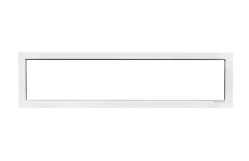 Kunststof Kozijn Vast  B200 H50cm Wit, Doe-het-zelf en Verbouw, Kozijnen en Schuifpuien, Nieuw, Raamkozijn, Kunststof, Inclusief glas