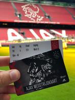 Ajax - Excelsior Thuisvak! 1x kaartje, Tickets en Kaartjes, Drie personen of meer, Maart