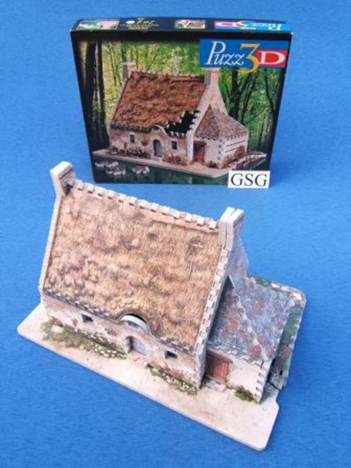 Bretons huis 254 st nr. 04 838 128, Hobby en Vrije tijd, Denksport en Puzzels, Zo goed als nieuw, Legpuzzel, Minder dan 500 stukjes
