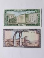 2 biljetten liban aunc kk f.20.9, Postzegels en Munten, Ophalen of Verzenden