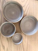 Nieuw servies taupe beige creme bruin als set of los, Ophalen, Keramiek, Zo goed als nieuw, Bord(en)