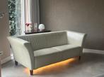 Comfortabele leren bank moet weg, Huis en Inrichting, Banken | Sofa's en Chaises Longues, Ophalen, Gebruikt, Tweepersoons, Montel