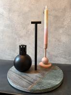 Plateau Groen marmer/grijs natuursteen (nieuw was €69), Ophalen