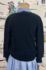 Ralph Lauren navy trui met beertje maat 8-10, Trui of Vest, Zo goed als nieuw, Ralph Lauren, Ralph Lauren
