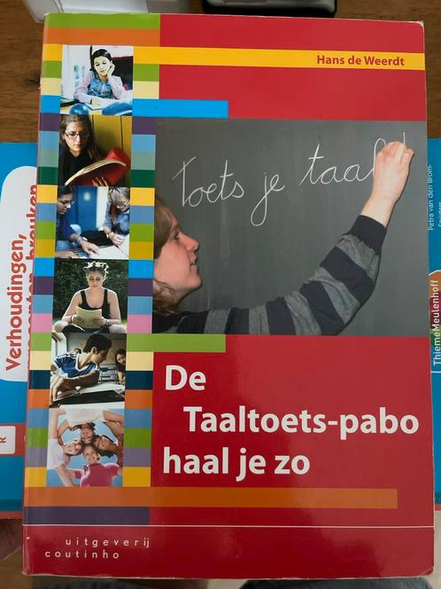 Taaltoets-pabo haal je zo - Hans de Weerdt, Boeken, Studieboeken en Cursussen, Zo goed als nieuw, HBO, Ophalen of Verzenden
