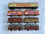 7x Lima gesloten goederenwagons, Gebruikt, Gelijkstroom, Wagon, Ophalen of Verzenden