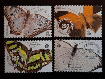 Turks & Caicos Eilanden 1991 Vlinders beschikbaar voor biedingen