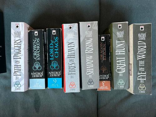 Wheel of time Robert jordan deel 1-9, Boeken, Fantasy, Gelezen, Ophalen of Verzenden