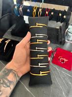 Spijker Armband 17 & 19, Ophalen of Verzenden, Nieuw, Goud