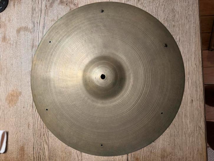 A Zildjian 18” vintage 1950s, Muziek en Instrumenten, Drumstellen en Slagwerk, Gebruikt, Overige merken, Ophalen of Verzenden