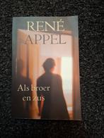 Boek als broer en zus, Ophalen of Verzenden, Nieuw, Rene appel