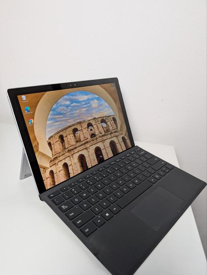 Microsoft Surface Pro 4 laptop tablet 2 in 1 nette staat, Computers en Software, Windows Laptops, Zo goed als nieuw, 12 inch, SSD