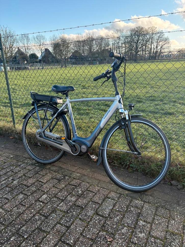 Gazelle orange c7 Heren 57 cm, Fietsen en Brommers, Elektrische fietsen, Zo goed als nieuw, Gazelle, 55 tot 59 cm, Ophalen of Verzenden