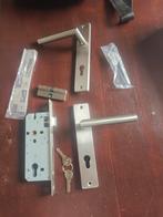 Eurofix complete deurset PC85, Doe-het-zelf en Verbouw, Hang- en Sluitwerk, Ophalen of Verzenden, Nieuw, Rvs, Slot