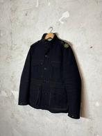 Stone Island 2-in-1 detachable jacket wool winter vintage L, Maat 52/54 (L), Ophalen of Verzenden, Zo goed als nieuw, Zwart