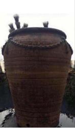 Prachtige antieke Toscaanse Terracotta vaas bloempot 57cm, Tuin en Terras, Ophalen of Verzenden, Zo goed als nieuw