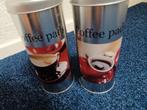 2 koffiepads blikjes, Ophalen of Verzenden, Zo goed als nieuw