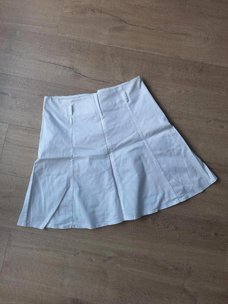 Zero rok maat 36 wit, Kleding | Dames, Rokken, Zo goed als nieuw, Maat 36 (S), Wit, Boven de knie, Ophalen of Verzenden