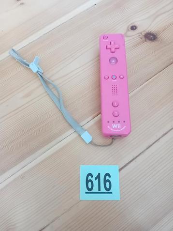 Roze Nintendo wii controller met wii motion plus inside