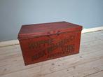 Vintage koffie en thee  kist van Alex Meijer & Co., Ophalen, Zo goed als nieuw, Minder dan 50 cm, Minder dan 50 cm