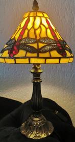 Tiffany lampje met libellen, Minder dan 50 cm, Ophalen of Verzenden, Zo goed als nieuw