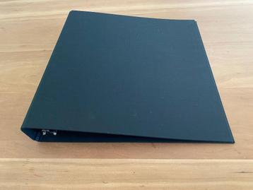 7 stuks nieuwe zwarte ringband multomap 23 rings linnen kaft beschikbaar voor biedingen