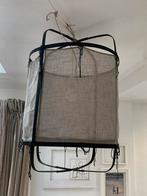 Hang lamp bamboe + linnen, Nieuw, 50 tot 75 cm, Ophalen