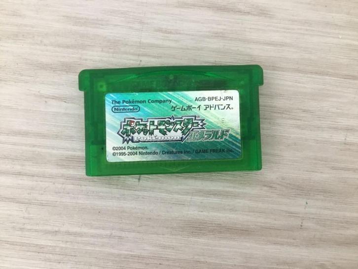 Japanse Pokémon Emerald Game Boy Advance | Cartridge Only, Spelcomputers en Games, Games | Nintendo Game Boy, Zo goed als nieuw