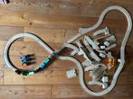 Houten Treinbaan Set met Thomas de trein, Kinderen en Baby's, Speelgoed | Thomas de Trein, Ophalen, Gebruikt