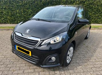 Peugeot 108 1.0 12V E-vti 51KW 5DR 2018 Zwart beschikbaar voor biedingen