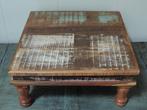 Tafeltje hout bajot India € 35,=, Huis en Inrichting, Ophalen, Nieuw