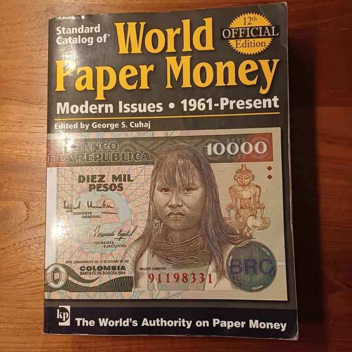 gebruikte krause catalogus gebruikt, Postzegels en Munten, Bankbiljetten | Azië, Zuidoost-Azië, Ophalen of Verzenden