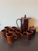 Vintage koffieservies Pierre Daems, Keramiek, Ophalen of Verzenden, Zo goed als nieuw, Overige stijlen