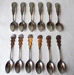 12 Zwaar verzilverde biedemeier lepeltjes van DE, Antiek en Kunst, Antiek | Bestek, Verzenden